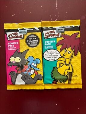 The Simpsons Trading Card Game Booster Packs - 2003